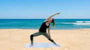 Yoga am Strand